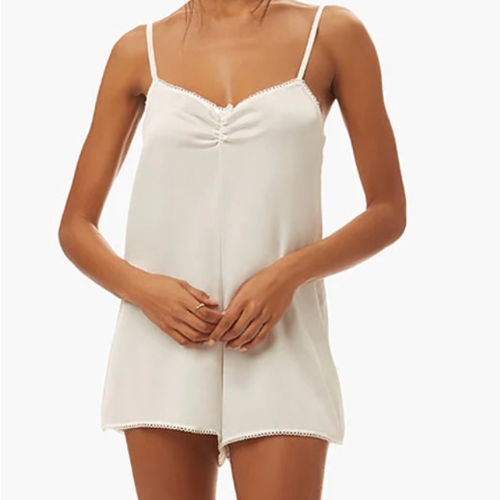 NEW WITH TAGS WeWoreWhat Silky Slip Romper